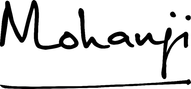 Mohanji's signature